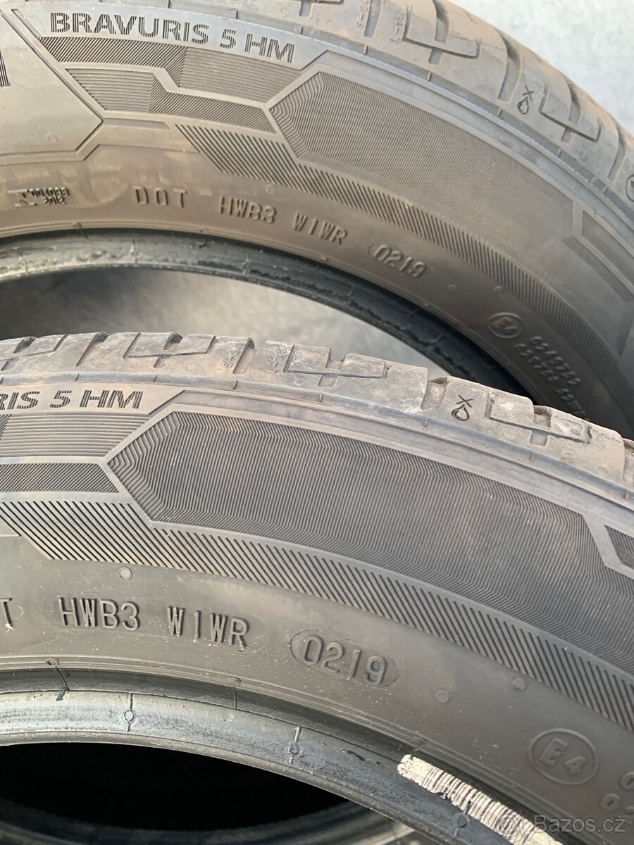 Letní pneumatiky 215/55 R16 – Barum + Linglong – pěkný stav - 3