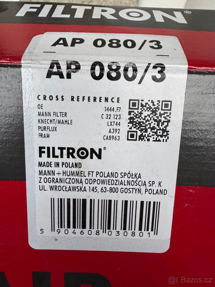 Filtr FILTRON Peugeot - 3