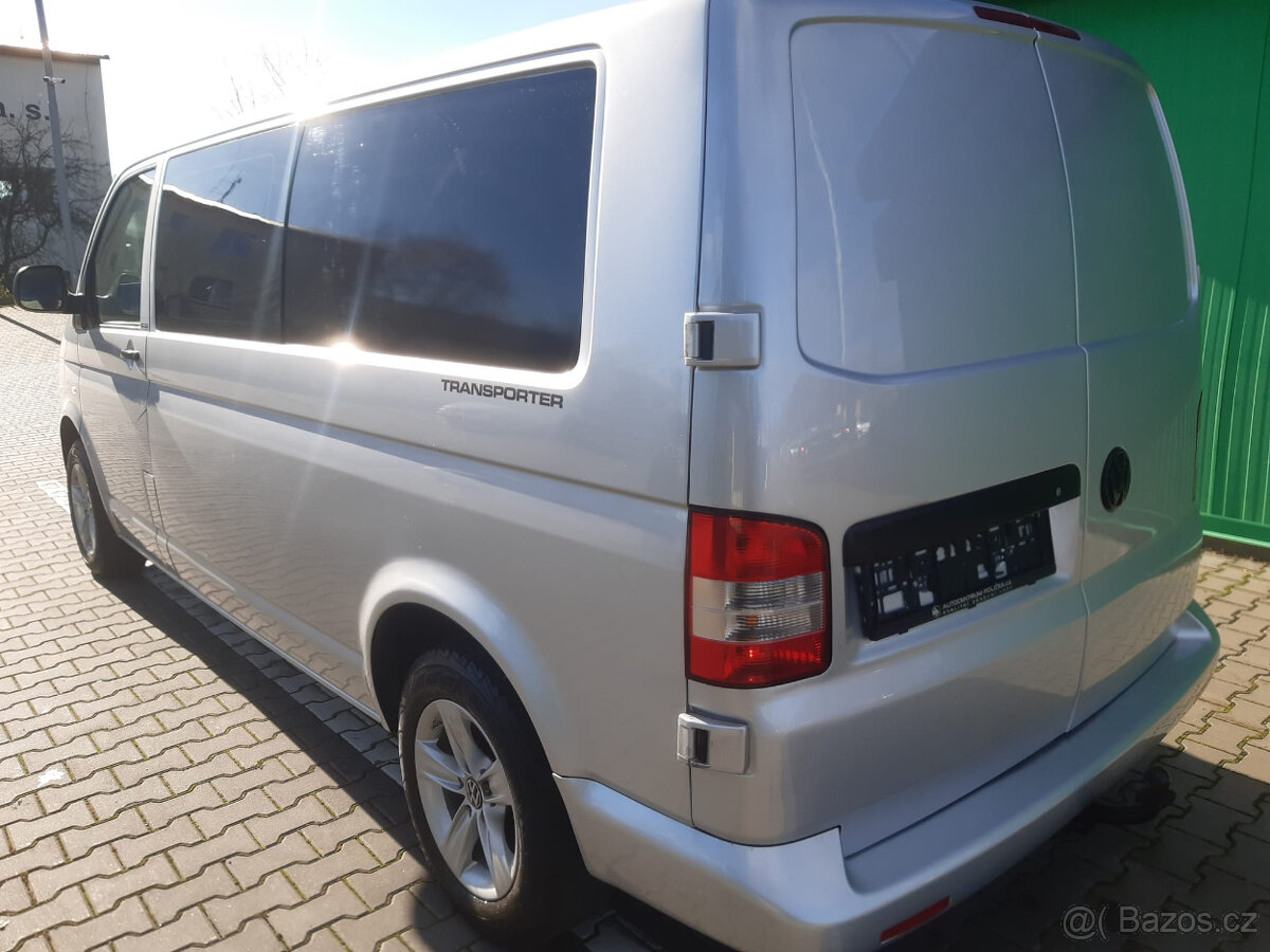 VW Transporter T5 facelift 2,0 103kw, r.v.2013, 5míst, long - 3