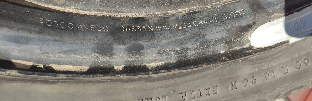 rezervní kolo R16 5x114,3 - 3