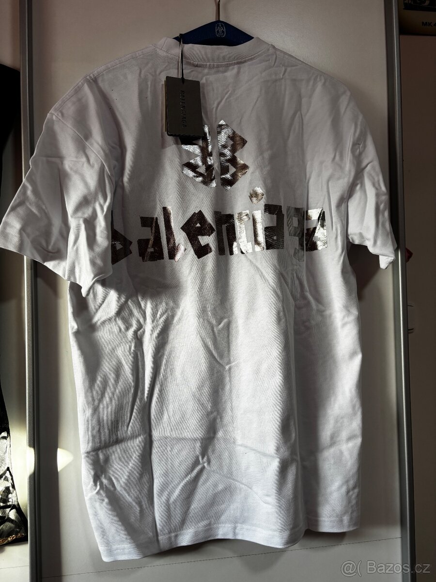 Tričko s nápisem Balenciaga - 3