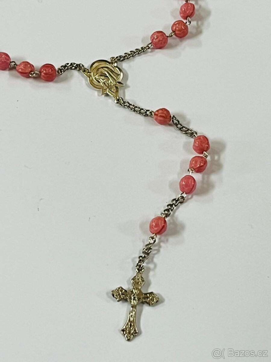 Růženec - růžový - 3