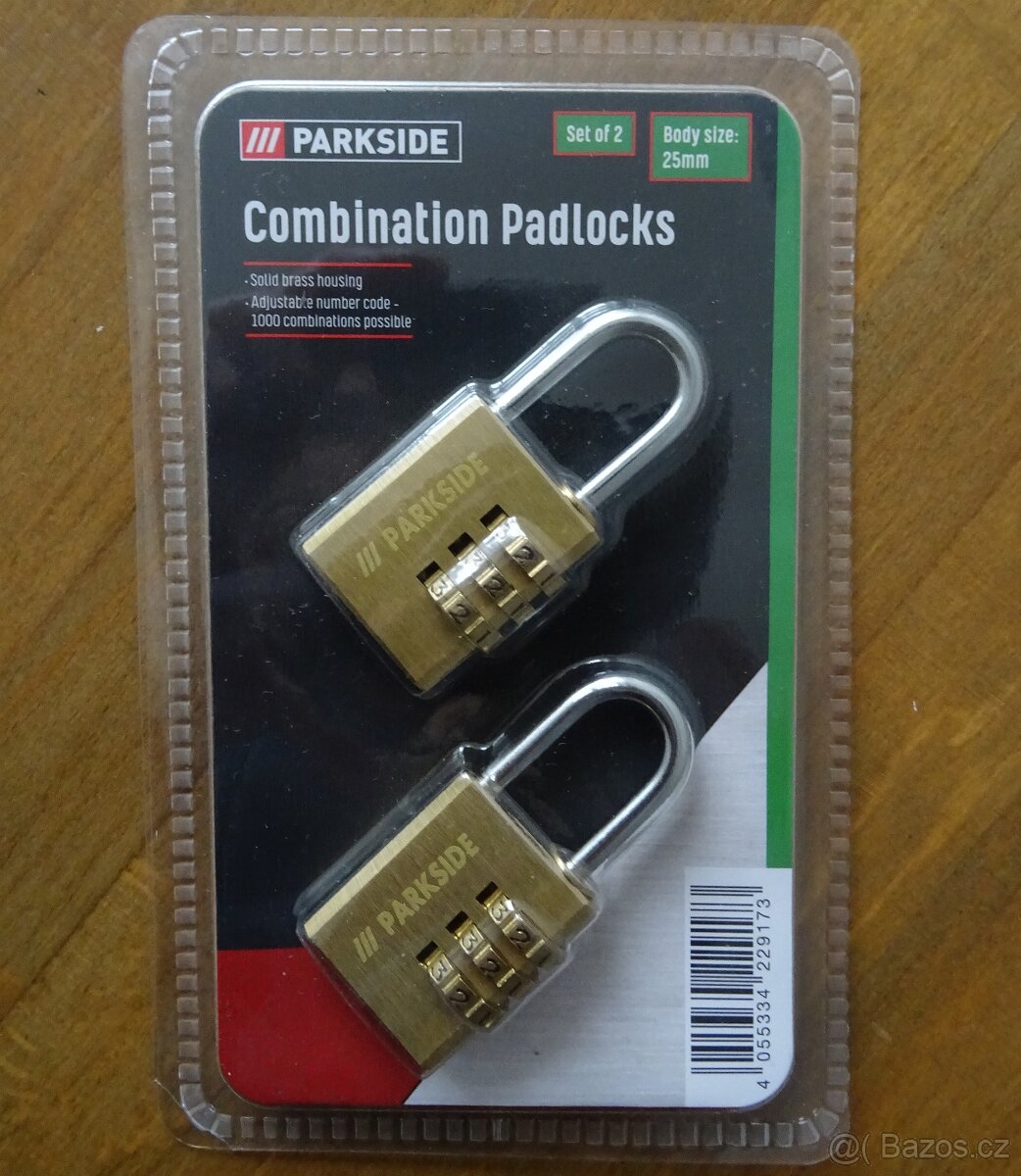 3 sady visacích zámečků - 3