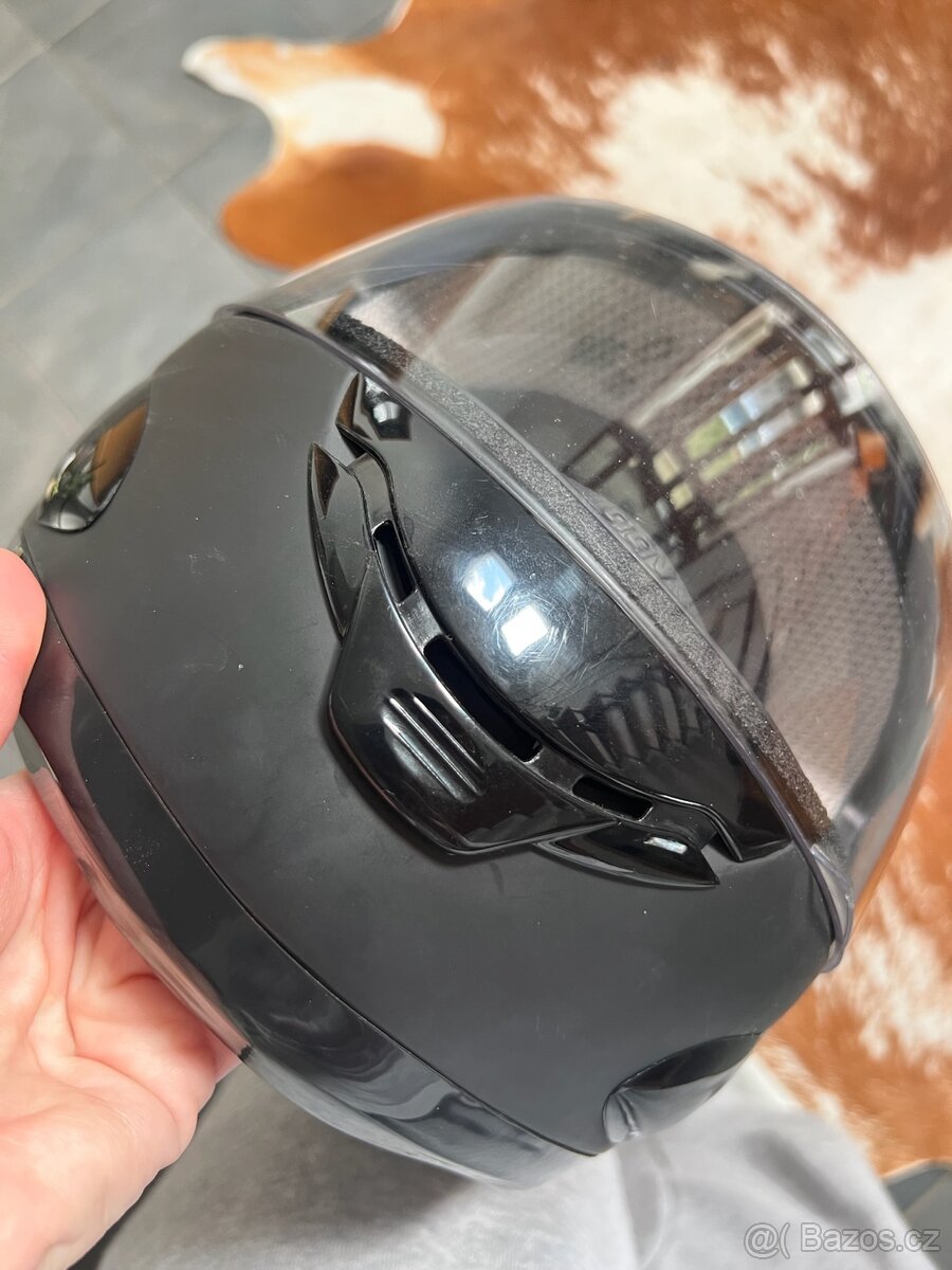 AGV Full-Face Helmet (Matte Black) - 3