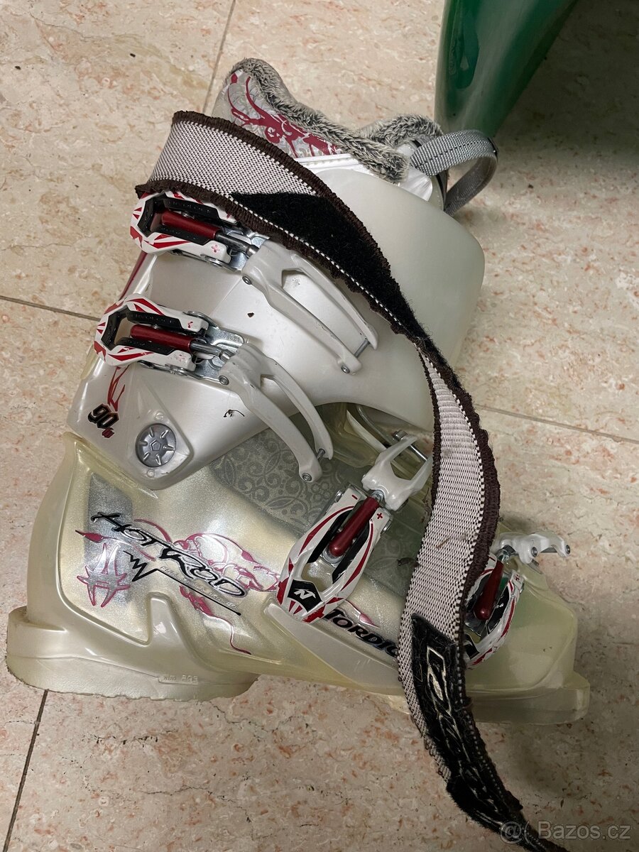 Lyzarske boty Nordica Hot rod 90w 25.5cm - 3