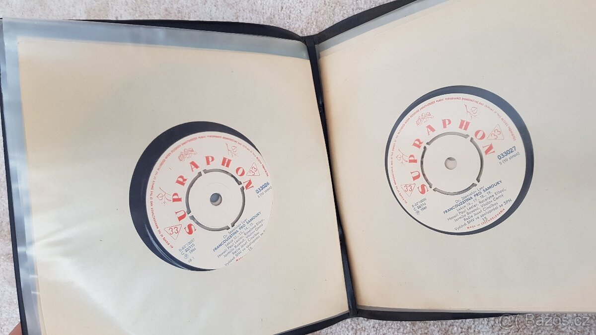 Francouzština pro samouky na gramofonových deskách. - 3