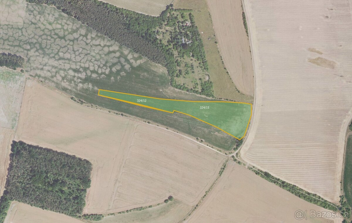 Zemědělská půda, prodej, Uhy, Kladno - 3