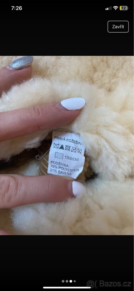 Zimní fusak z pravé kožešiny - 3