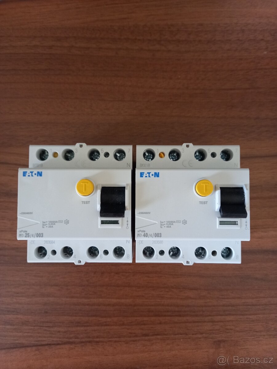 Eaton Proudový chránič Jistič Svodič přepětí Vypínač - 3