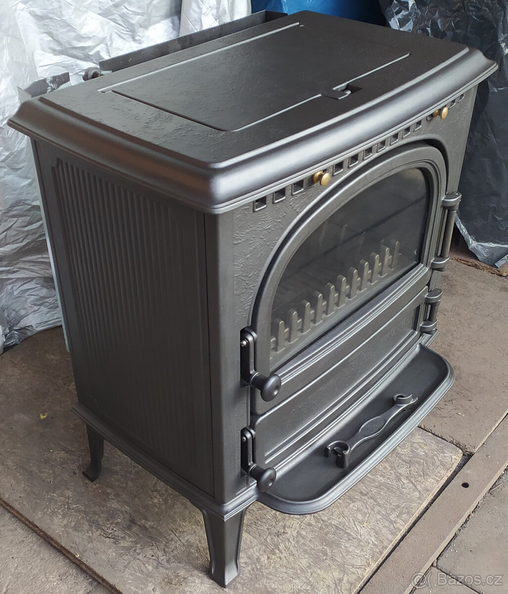 Prodám litinová kamna LEDA BRÜSSEL - 3