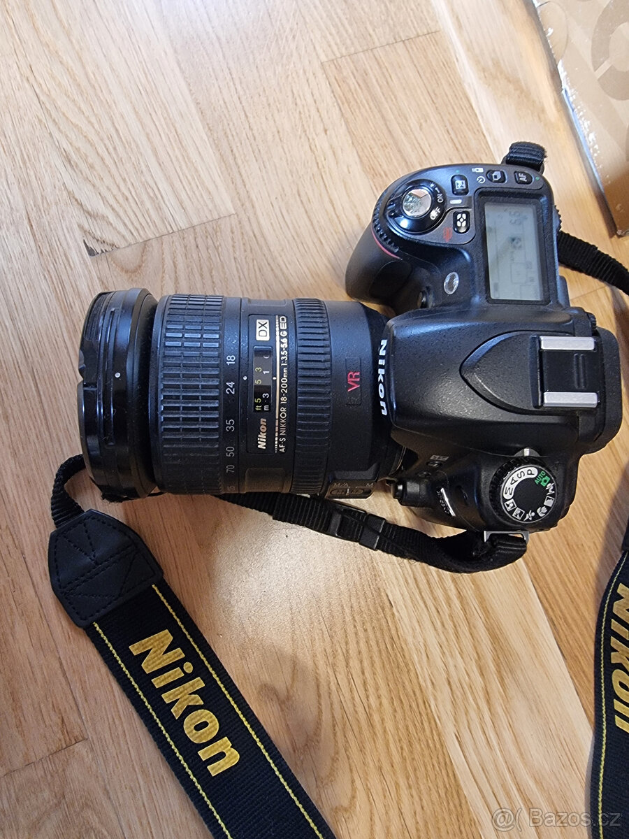 Nikon 18-200mm f/3,5-5,6G ED AF-S DX VR II + Tělo D 80 - 3