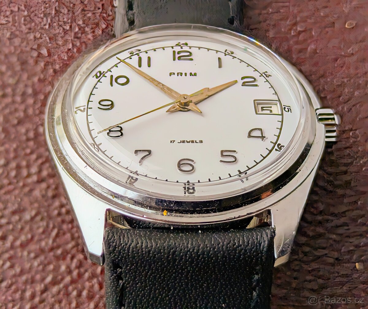 HODINKY PRIM VZÁCNĚJŠÍ Typ - 64 660 1 - SUPER STAV - 3