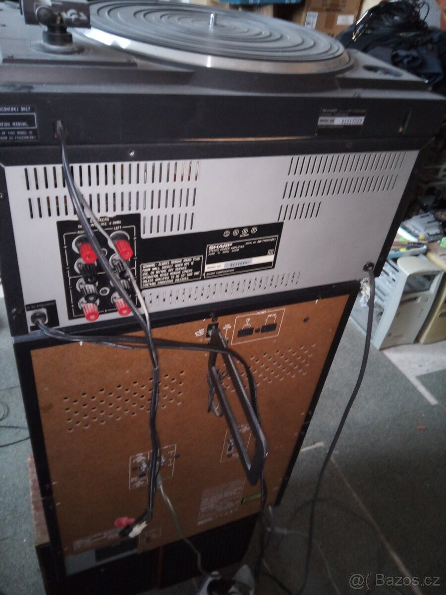 Sharp Hi-Fi Stereo System 7700, TT, CD, Tape , - 3