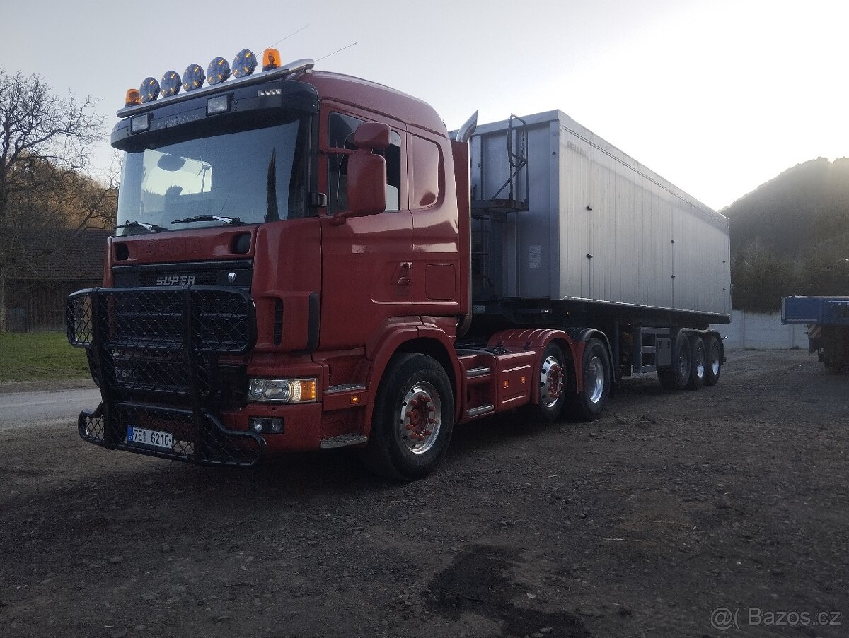 Scania 164l 580 V8 6x2 retarder - 3