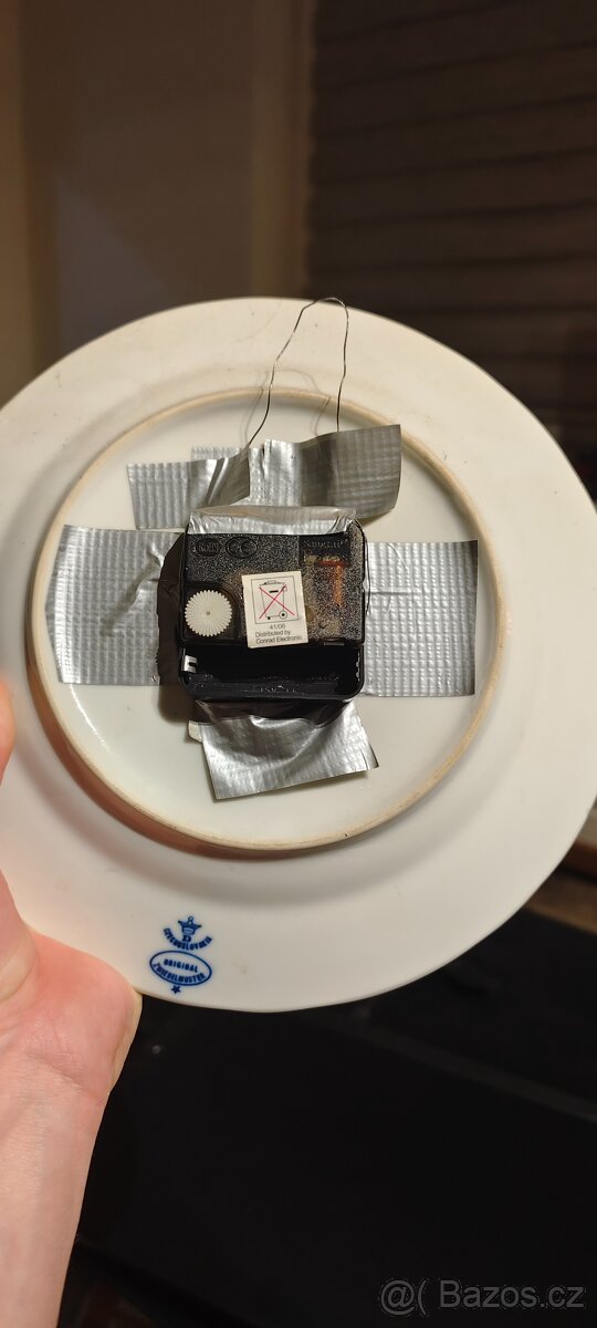 Nástěnné hodiny porcelánové - 3