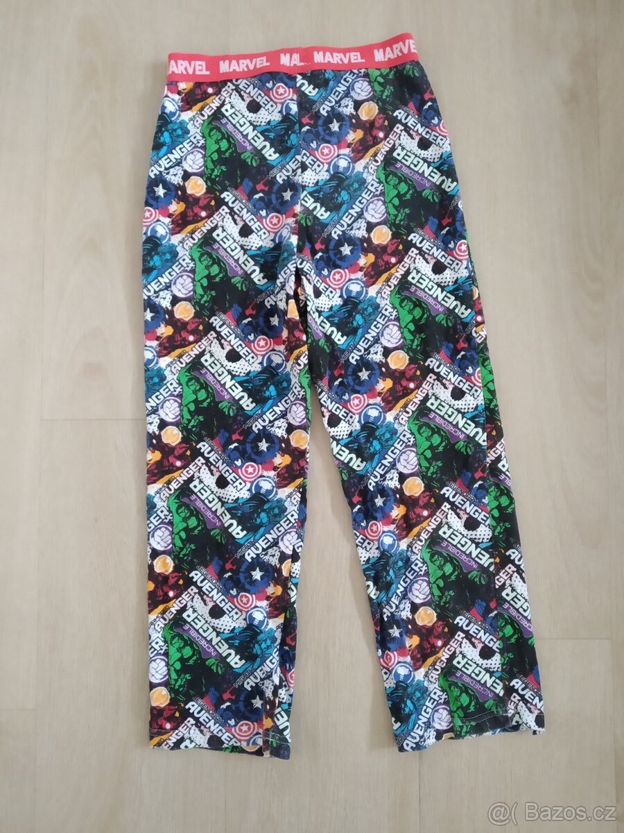 Pyžamové kalhoty Marvel vel.122/128 - 3
