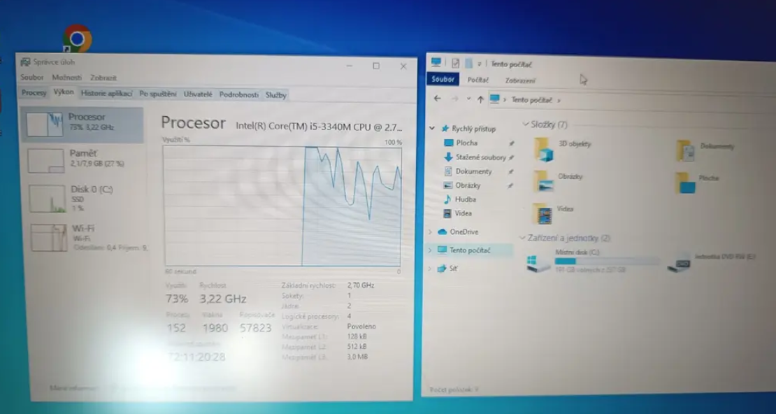 Notebook DELL 6430, 8 GB RAM, SSD 240 GB, i5 3340M - 3