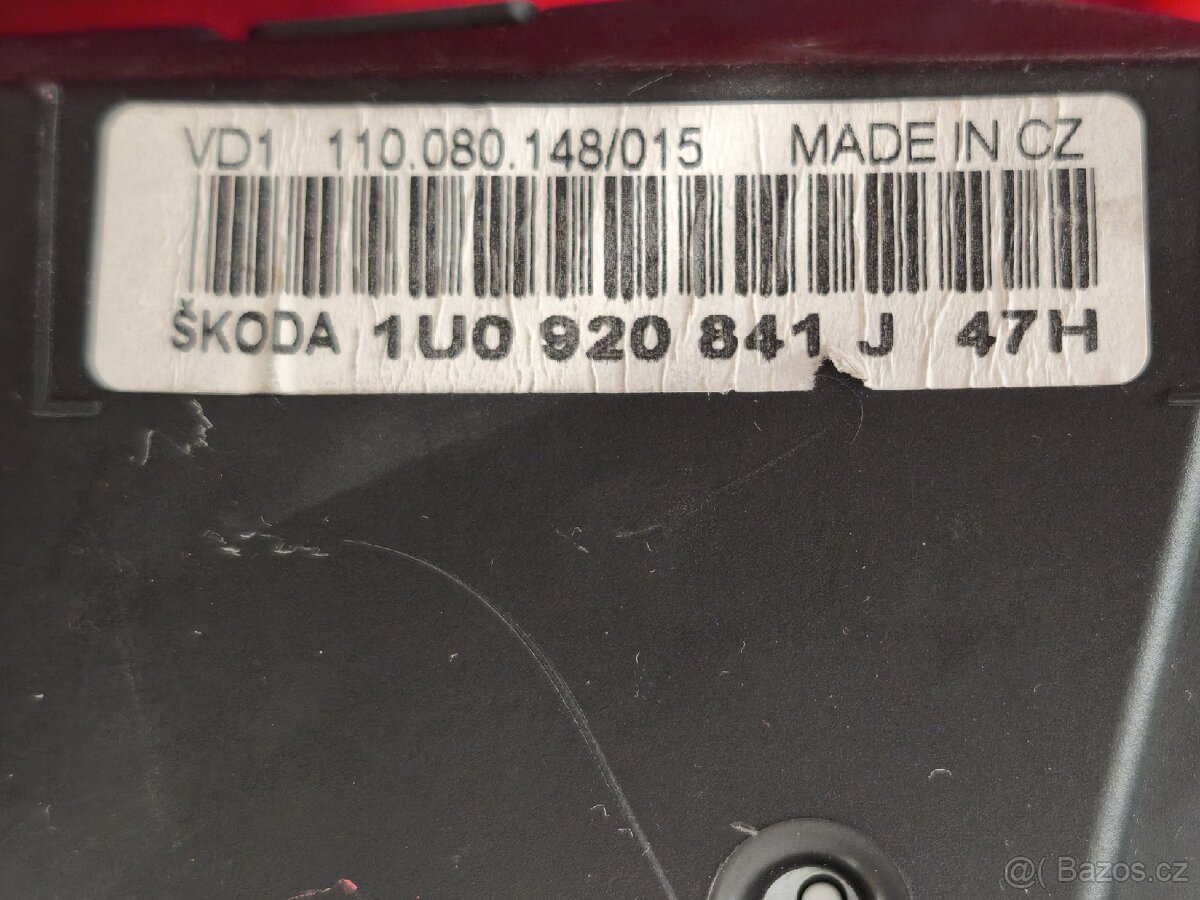 Budíky Octavia 1 nafta Maxidot 1U0920841J - 3