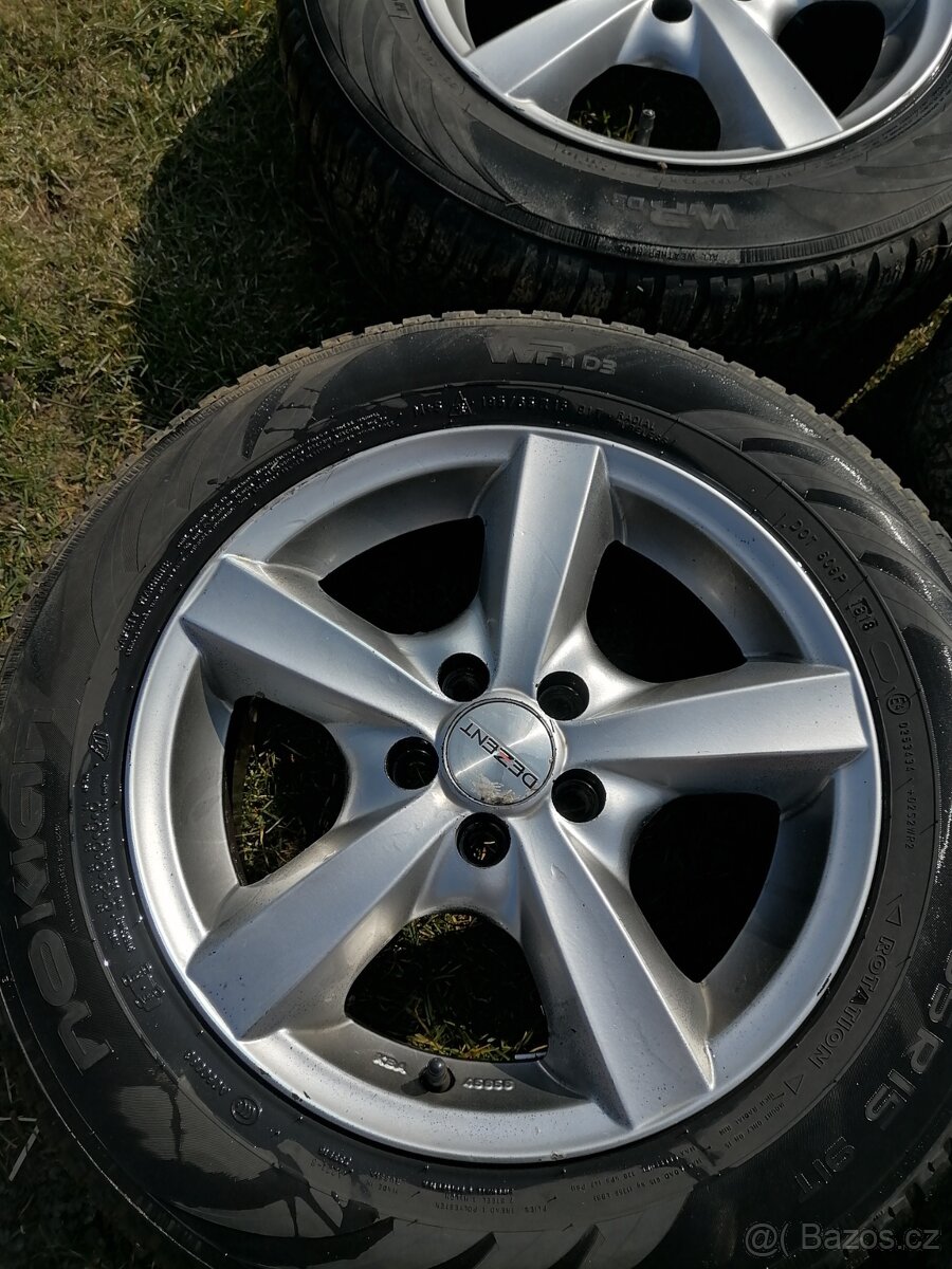 Prodám disky dezent 5x100 r15 - 3