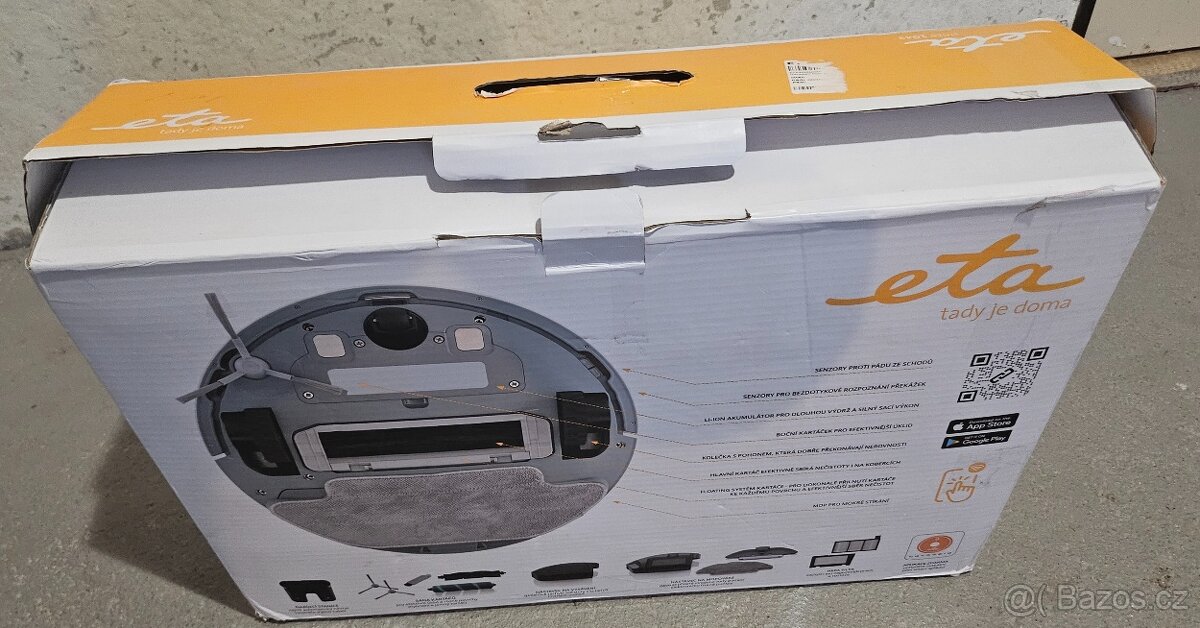 Robotický vysavač ETA Navaggio profi pet care - 3