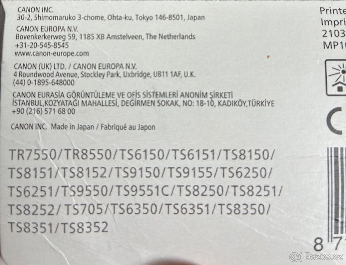 Originální cartridge Canon Pixma CLI-581 - 3