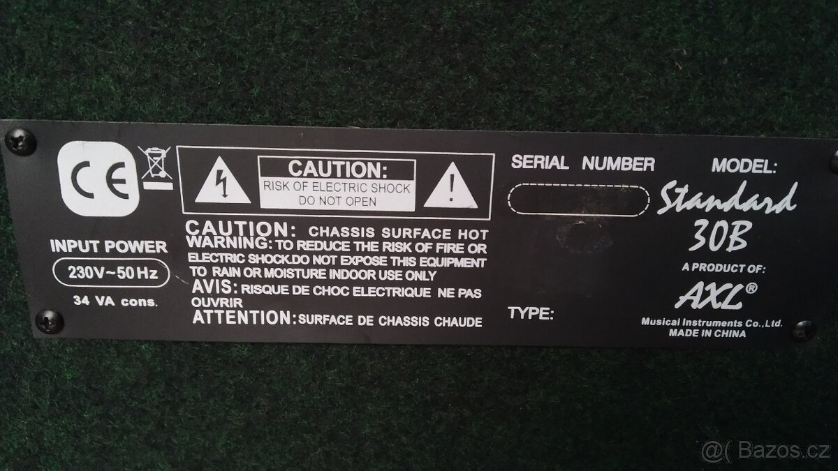 Basové kombo Axl Standard 30B - 3