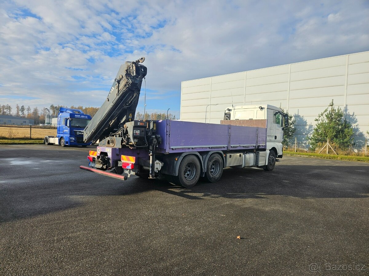 MAN TGX 26.440 6x4 valník s hydraul. rukou HIAB 288 - 3