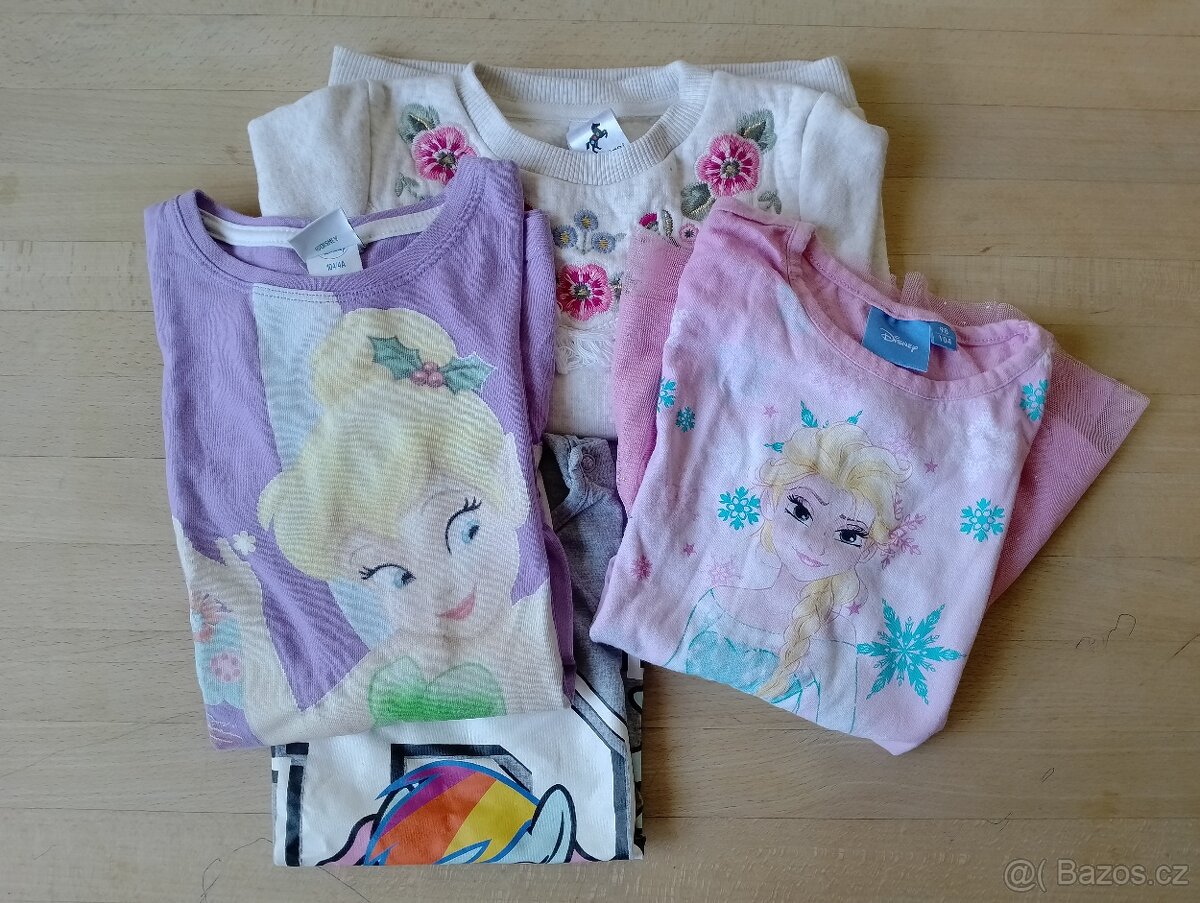Malý balíček trička+ mikina vel. 98/104 - 3