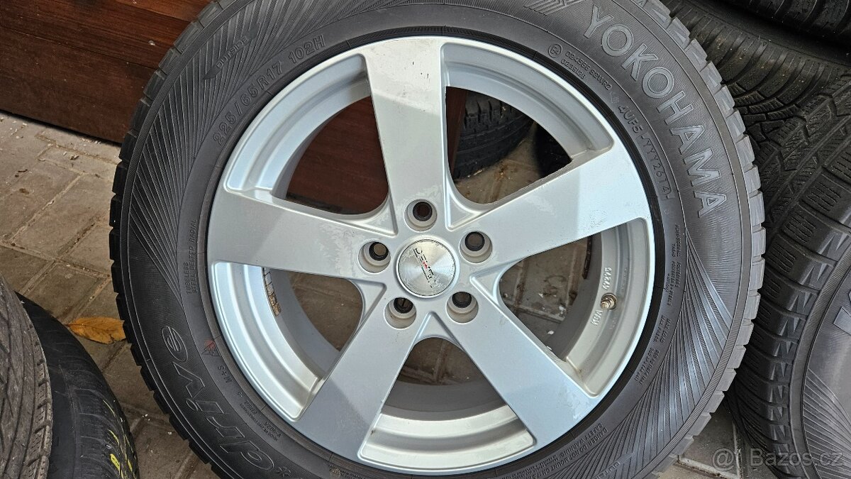 Zimní Sada Alu Kola 5x114.3 225/65 R17 Dezent - 3