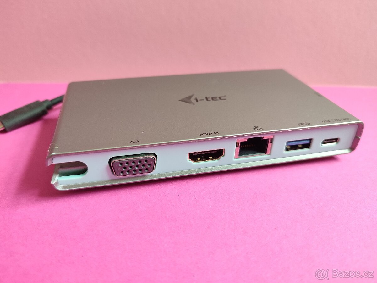 i-Tec USB-C Travel Dock 4K HDMI or VGA C31TRAVELDOCKPD - 3