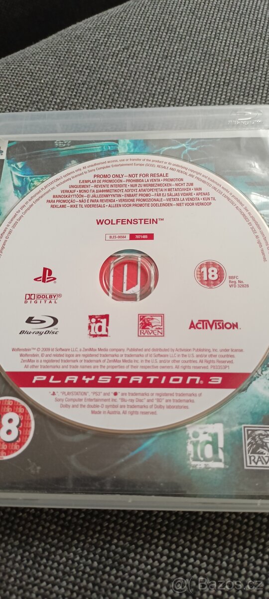 Ps3- Wolfenstein - 3