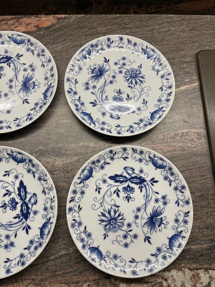 Porcelánové dezertní talíře Wunsiedel 6ks - 3