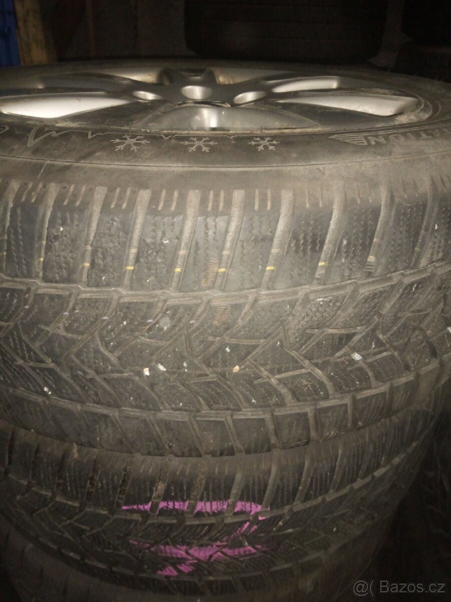 Zimní sada alu disky 5x112 R16 205/55 - 3