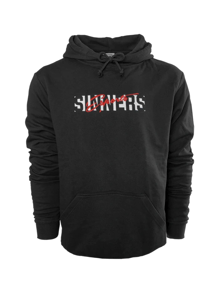 Mikina s kapucí SINNERS Signature - černá vel. XL - 3
