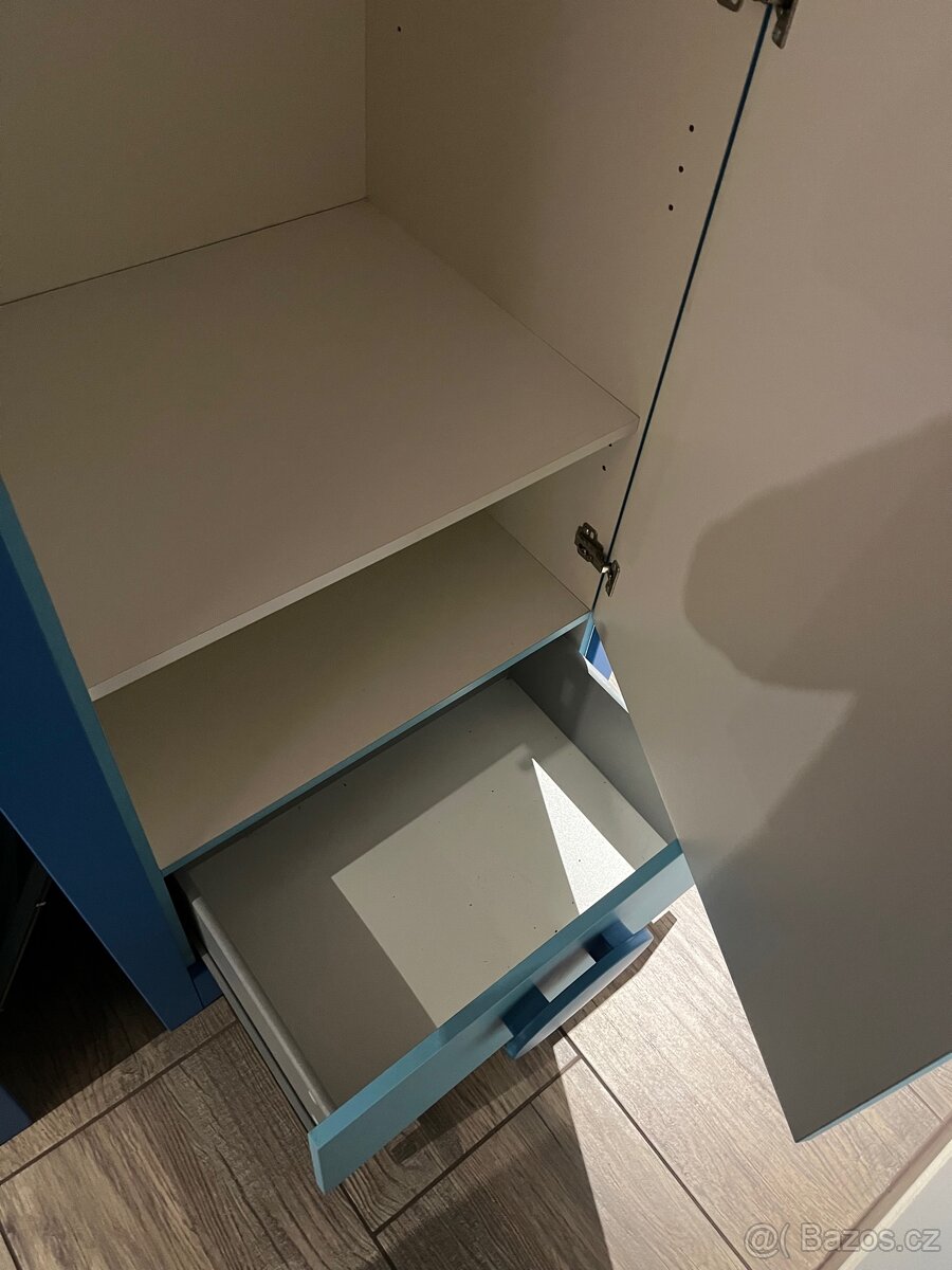 Dětský nábytek MAMUT modrý - 3