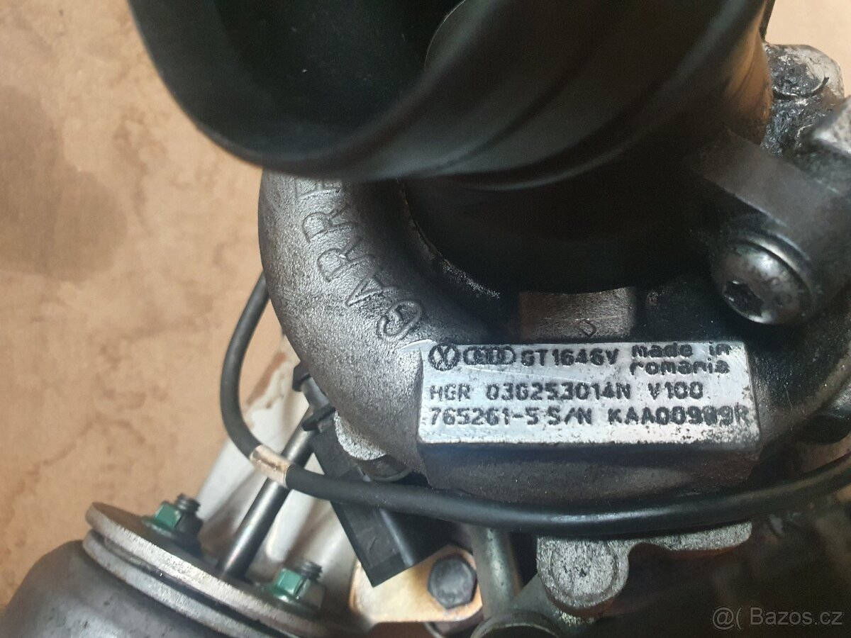 Turbo na motor BMM, BMP - 3