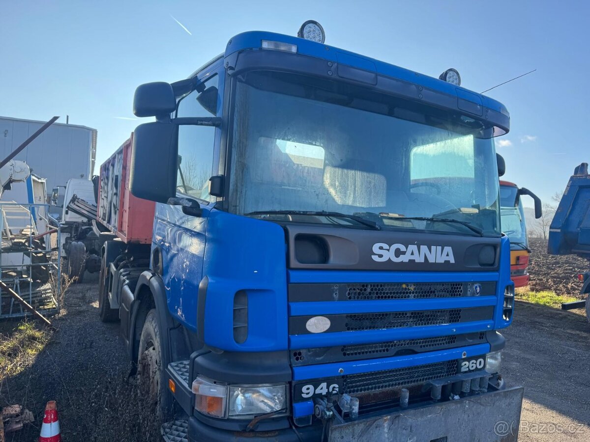 Scania hakovy nosic spolu s kontajnerom - 3