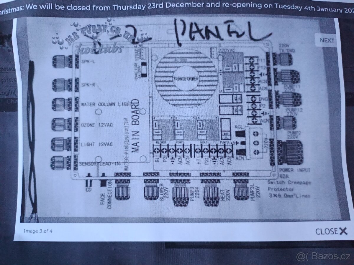 Díly vířivka Brilix - 3