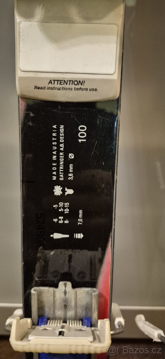 Dětské lyže 100 cm - 3