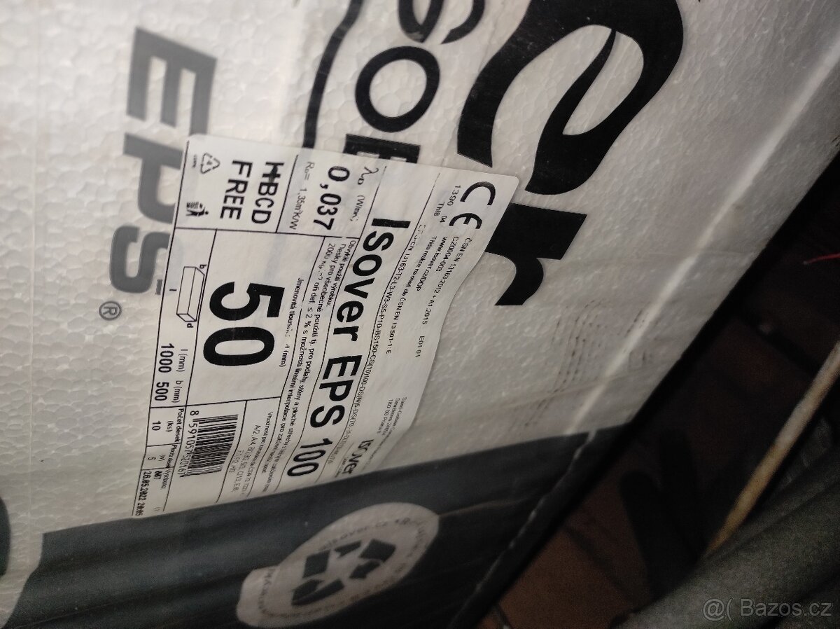 Isover EPS 100, 50mm tloušťka - 3