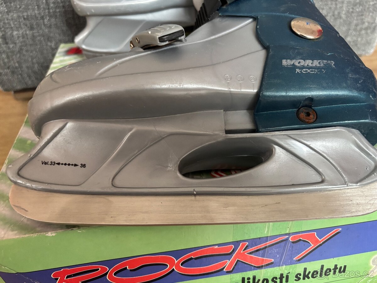 Dětské rostoucí brusle vel. 33 - 36 - 3