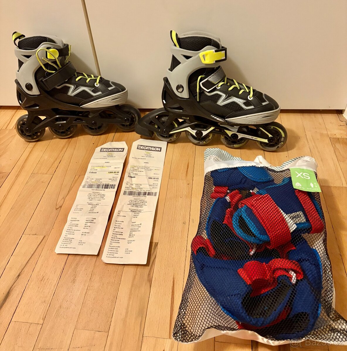 Dětské inline brusle č.32-35 (+ chrániče) - 3