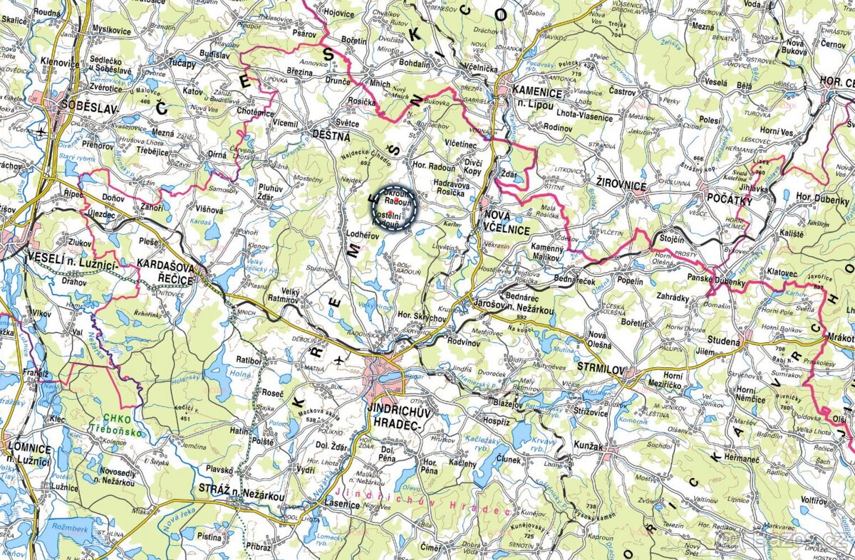 Zemědělská půda, prodej, Okrouhlá Radouň, Jindřichův Hradec - 3