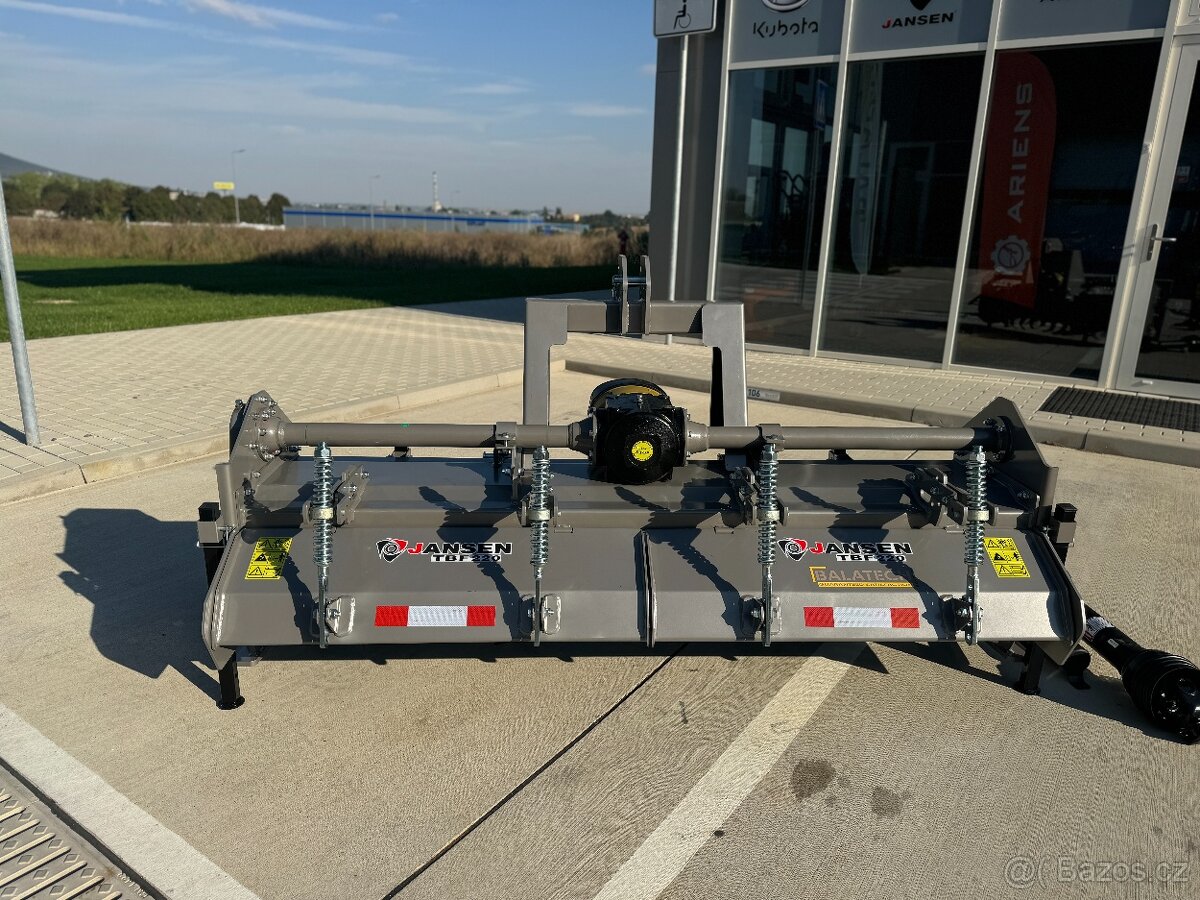 Rotavátor za traktor JANSEN TBF-220 zadní 2,2m - 3