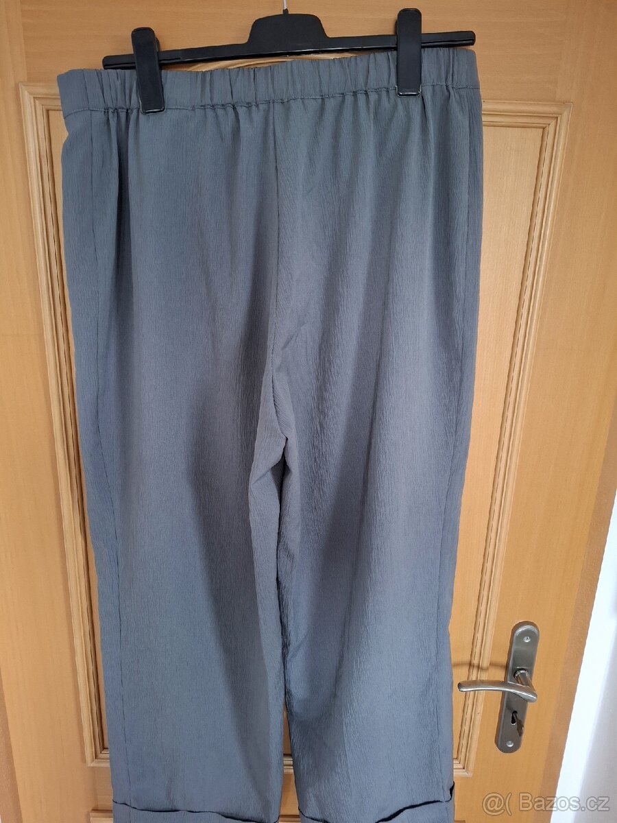 Dámské široké kalhoty - 3