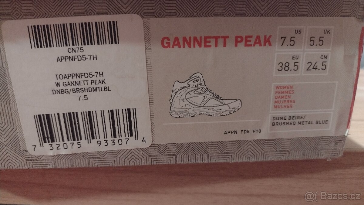 Zateplené trekové boty The North Face 38,5 - 3