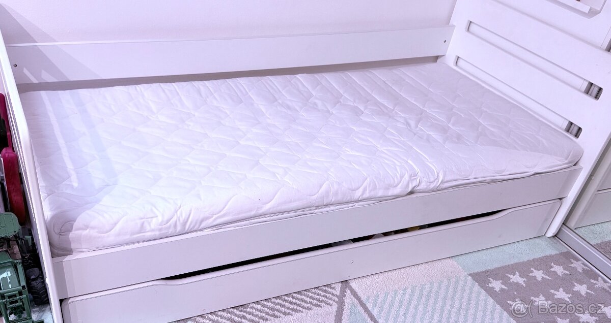 Bílá dětská postel - 3
