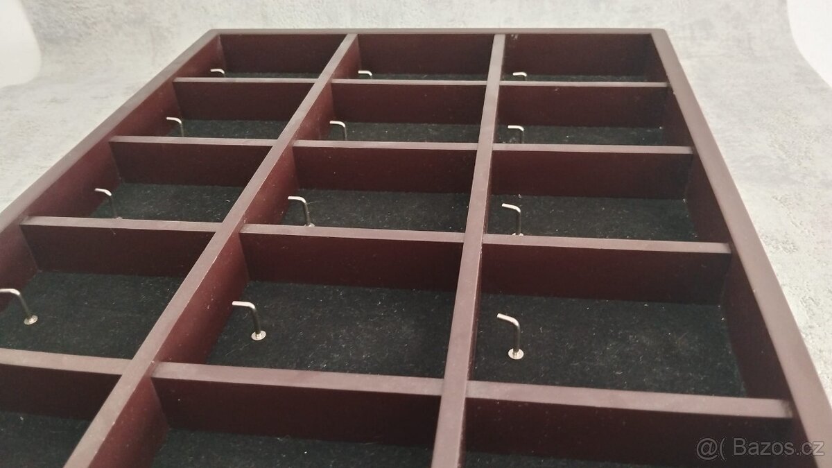 Skřínka na kapesni hodinky - box - organizer na KAPESNÍ hodi - 3