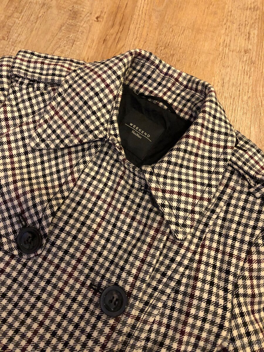 Vlněný dámský kabát Max Mara - 3