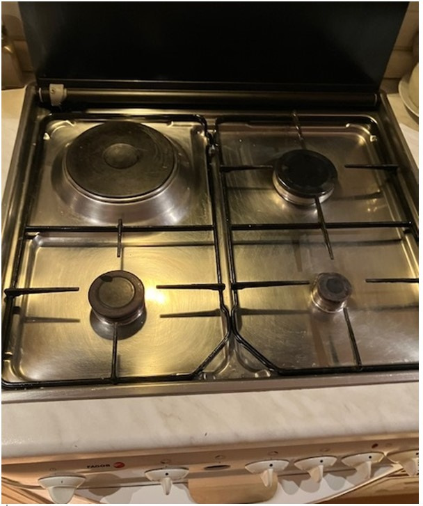 Kombinovaný sporák plyn+elektro - 3